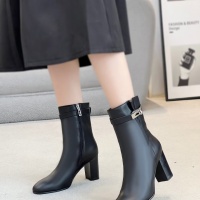 Cheap Hermes Boots For Women #1257798 Replica Wholesale [$108.00 USD] [ITEM#1257798] on Replica Hermes Boots