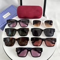 Cheap Gucci AAA Quality Sunglasses #1257881 Replica Wholesale [$45.00 USD] [ITEM#1257881] on Replica Gucci AAA Quality Sunglasses