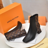 Cheap Louis Vuitton Boots For Women #1257988 Replica Wholesale [$92.00 USD] [ITEM#1257988] on Replica Louis Vuitton Boots