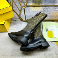 Cheap Fendi Fashion Boots For Women #1258034 Replica Wholesale [$122.00 USD] [ITEM#1258034] on Replica Fendi Fashion Boots