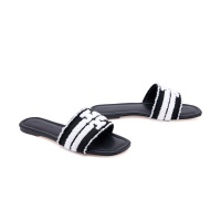 Cheap Tory Burch TB Slippers For Women #1258036 Replica Wholesale [$82.00 USD] [ITEM#1258036] on Replica Tory Burch TB Slippers