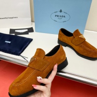 Cheap Prada Leather Shoes For Women #1258155 Replica Wholesale [$102.00 USD] [ITEM#1258155] on Replica Prada Leather Shoes