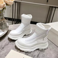 Cheap Alexander McQueen Boots For Women #1258159 Replica Wholesale [$130.00 USD] [ITEM#1258159] on Replica Alexander McQueen Boots