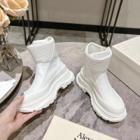 Cheap Alexander McQueen Boots For Women #1258159 Replica Wholesale [$130.00 USD] [ITEM#1258159] on Replica Alexander McQueen Boots