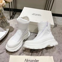 Cheap Alexander McQueen Boots For Women #1258159 Replica Wholesale [$130.00 USD] [ITEM#1258159] on Replica Alexander McQueen Boots