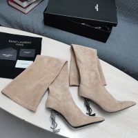 Cheap Yves Saint Laurent YSL Boots For Women #1258404 Replica Wholesale [$145.00 USD] [ITEM#1258404] on Replica Yves Saint Laurent YSL Boots