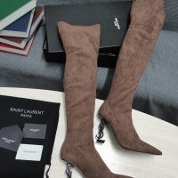 Cheap Yves Saint Laurent YSL Boots For Women #1258405 Replica Wholesale [$145.00 USD] [ITEM#1258405] on Replica Yves Saint Laurent YSL Boots