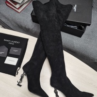 Cheap Yves Saint Laurent YSL Boots For Women #1258407 Replica Wholesale [$145.00 USD] [ITEM#1258407] on Replica Yves Saint Laurent YSL Boots