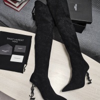 Cheap Yves Saint Laurent YSL Boots For Women #1258407 Replica Wholesale [$145.00 USD] [ITEM#1258407] on Replica Yves Saint Laurent YSL Boots