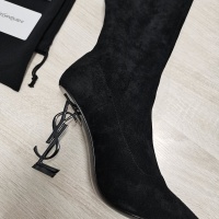 Cheap Yves Saint Laurent YSL Boots For Women #1258407 Replica Wholesale [$145.00 USD] [ITEM#1258407] on Replica Yves Saint Laurent YSL Boots