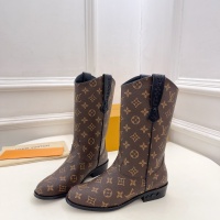 Cheap Louis Vuitton Boots For Women #1258521 Replica Wholesale [$158.00 USD] [ITEM#1258521] on Replica Louis Vuitton Boots