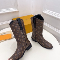 Cheap Louis Vuitton Boots For Women #1258521 Replica Wholesale [$158.00 USD] [ITEM#1258521] on Replica Louis Vuitton Boots