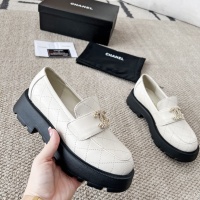 Cheap Chanel Leather Shoes For Women #1258660 Replica Wholesale [$100.00 USD] [ITEM#1258660] on Replica Chanel Leather Shoes