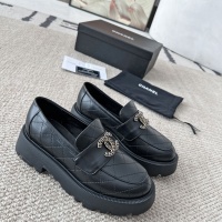 Cheap Chanel Leather Shoes For Women #1258661 Replica Wholesale [$100.00 USD] [ITEM#1258661] on Replica Chanel Leather Shoes