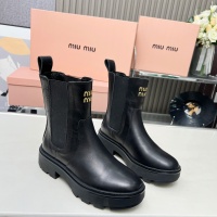 Cheap MIU MIU Boots For Women #1258662 Replica Wholesale [$108.00 USD] [ITEM#1258662] on Replica MIU MIU Boots