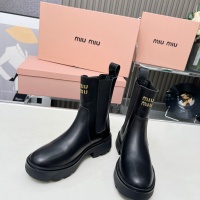 Cheap MIU MIU Boots For Women #1258662 Replica Wholesale [$108.00 USD] [ITEM#1258662] on Replica MIU MIU Boots