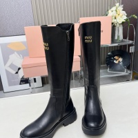 Cheap MIU MIU Boots For Women #1258663 Replica Wholesale [$140.00 USD] [ITEM#1258663] on Replica MIU MIU Boots