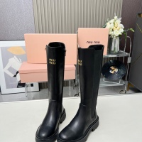 Cheap MIU MIU Boots For Women #1258663 Replica Wholesale [$140.00 USD] [ITEM#1258663] on Replica MIU MIU Boots