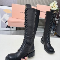 Cheap MIU MIU Boots For Women #1258665 Replica Wholesale [$158.00 USD] [ITEM#1258665] on Replica MIU MIU Boots