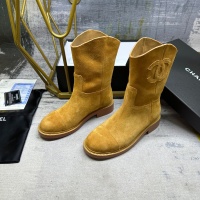 Cheap Chanel Boots For Women #1258666 Replica Wholesale [$108.00 USD] [ITEM#1258666] on Replica Chanel Boots