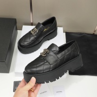 Cheap Chanel Leather Shoes For Women #1258670 Replica Wholesale [$105.00 USD] [ITEM#1258670] on Replica Chanel Leather Shoes