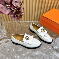 Cheap Hermes Leather Shoes For Women #1258678 Replica Wholesale [$125.00 USD] [ITEM#1258678] on Replica Hermes Leather Shoes