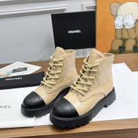 Cheap Chanel Boots For Women #1258692 Replica Wholesale [$105.00 USD] [ITEM#1258692] on Replica Chanel Boots