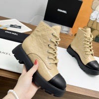 Cheap Chanel Boots For Women #1258692 Replica Wholesale [$105.00 USD] [ITEM#1258692] on Replica Chanel Boots