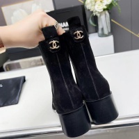 Cheap Chanel Boots For Women #1258698 Replica Wholesale [$102.00 USD] [ITEM#1258698] on Replica Chanel Boots