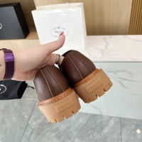 Cheap Prada Leather Shoes For Women #1258782 Replica Wholesale [$102.00 USD] [ITEM#1258782] on Replica Prada Leather Shoes