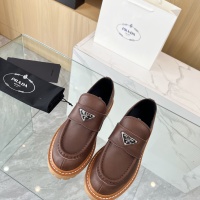 Cheap Prada Leather Shoes For Women #1258782 Replica Wholesale [$102.00 USD] [ITEM#1258782] on Replica Prada Leather Shoes