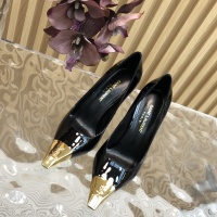 Cheap Yves Saint Laurent YSL High-Heeled Shoes For Women #1258915 Replica Wholesale [$108.00 USD] [ITEM#1258915] on Replica Yves Saint Laurent YSL High-Heeled Shoes