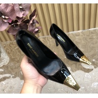 Cheap Yves Saint Laurent YSL High-Heeled Shoes For Women #1258915 Replica Wholesale [$108.00 USD] [ITEM#1258915] on Replica Yves Saint Laurent YSL High-Heeled Shoes