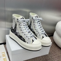 Cheap Christian Dior High Top Shoes For Women #1259048 Replica Wholesale [$105.00 USD] [ITEM#1259048] on Replica Christian Dior High Top Shoes