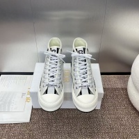 Cheap Christian Dior High Top Shoes For Women #1259048 Replica Wholesale [$105.00 USD] [ITEM#1259048] on Replica Christian Dior High Top Shoes