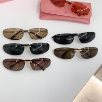 Cheap MIU MIU AAA Quality Sunglasses #1259073 Replica Wholesale [$60.00 USD] [ITEM#1259073] on Replica MIU MIU AAA Sunglasses