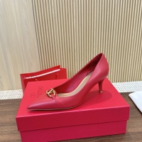 Cheap Valentino High-Heeled Shoes For Women #1259175 Replica Wholesale [$102.00 USD] [ITEM#1259175] on Replica Valentino High-Heeled Shoes