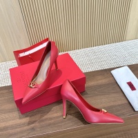 Cheap Valentino High-Heeled Shoes For Women #1259176 Replica Wholesale [$102.00 USD] [ITEM#1259176] on Replica Valentino High-Heeled Shoes