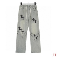 Cheap Chrome Hearts Jeans For Men #1259385 Replica Wholesale [$48.00 USD] [ITEM#1259385] on Replica Chrome Hearts Jeans