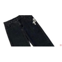 Cheap Chrome Hearts Jeans For Men #1259389 Replica Wholesale [$48.00 USD] [ITEM#1259389] on Replica Chrome Hearts Jeans