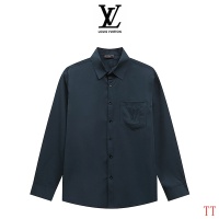 Cheap Louis Vuitton LV Shirts Long Sleeved For Men #1259414 Replica Wholesale [$39.00 USD] [ITEM#1259414] on Replica Louis Vuitton LV Shirts