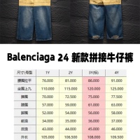 Cheap Balenciaga Jeans For Men #1259471 Replica Wholesale [$88.00 USD] [ITEM#1259471] on Replica Balenciaga Jeans