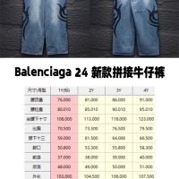 Cheap Balenciaga Jeans For Men #1259491 Replica Wholesale [$88.00 USD] [ITEM#1259491] on Replica Balenciaga Jeans