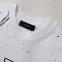 Cheap Amiri T-Shirts Short Sleeved For Unisex #1259510 Replica Wholesale [$34.00 USD] [ITEM#1259510] on Replica Amiri T-Shirts