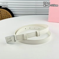 Cheap MIU MIU AAA Quality Belts For Women #1259931 Replica Wholesale [$45.00 USD] [ITEM#1259931] on Replica MIU MIU AAA Quality Belts