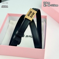 Cheap MIU MIU AAA Quality Belts For Women #1259935 Replica Wholesale [$45.00 USD] [ITEM#1259935] on Replica MIU MIU AAA Quality Belts