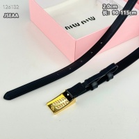 Cheap MIU MIU AAA Quality Belts For Women #1259935 Replica Wholesale [$45.00 USD] [ITEM#1259935] on Replica MIU MIU AAA Quality Belts