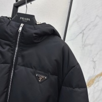 Cheap Prada Down Feather Coat Long Sleeved For Women #1260021 Replica Wholesale [$202.00 USD] [ITEM#1260021] on Replica Prada Down Feather Coat