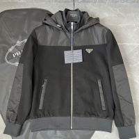 Cheap Prada Jackets Long Sleeved For Men #1260024 Replica Wholesale [$118.00 USD] [ITEM#1260024] on Replica Prada Jackets