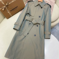 Burberry Trench Coat Long Sleeved For Women #1260025